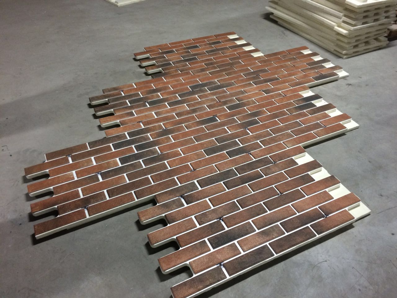 Loft Brick Chili, Толщина 30 мм, Фасадные Термопанели Rufford