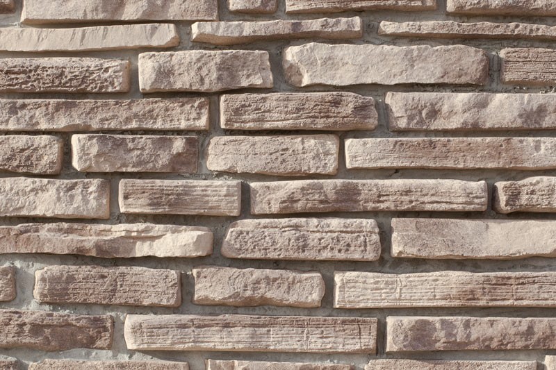 Фасадный облицовочный камень Каньон «под необработанный камень», ЭкоСтоун