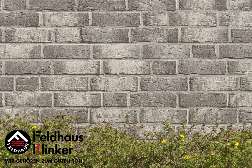 Фасадная плитка ручной формовки Feldhaus Klinker R682 Sintra argo bianco NF14, 240*14*71 мм