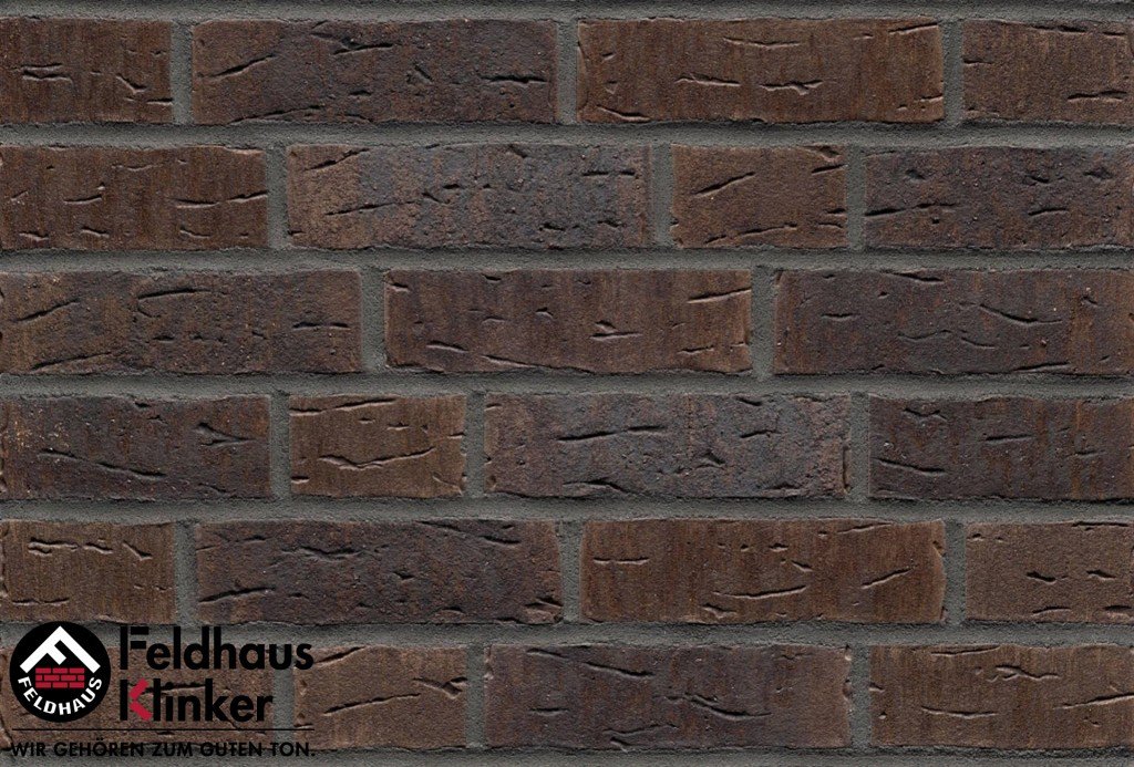 Фасадная плитка ручной формовки Feldhaus Klinker R669 sintra geo nelino NF14, 240*14*71 мм