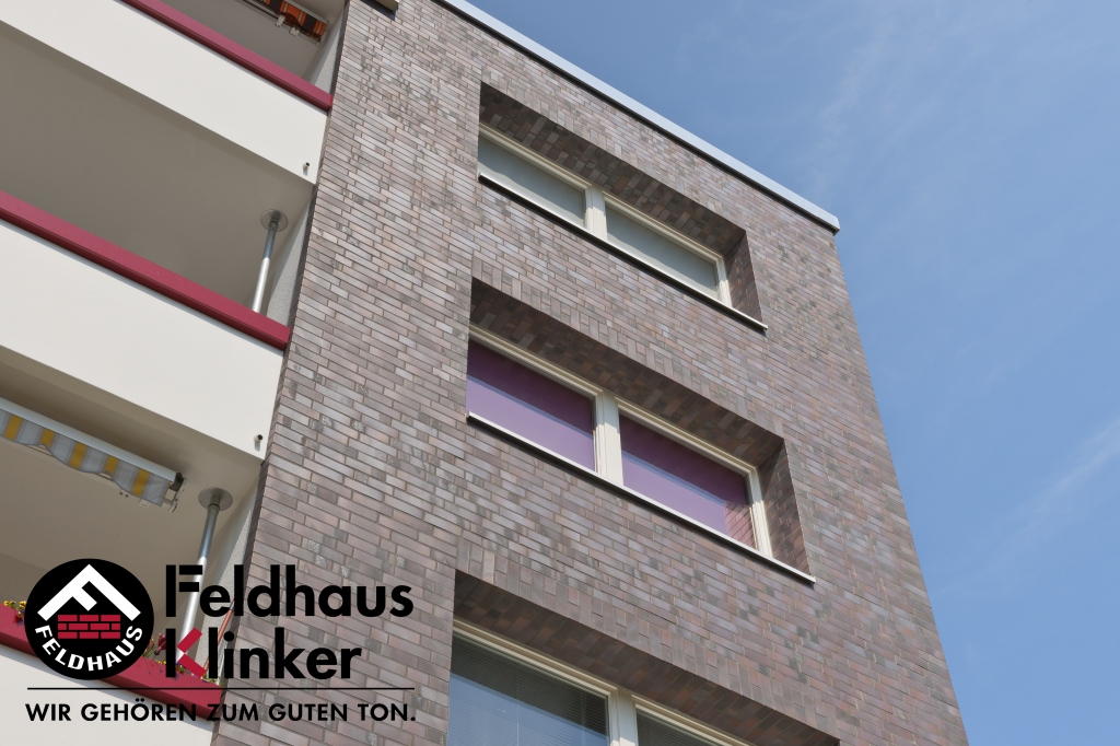 Фасадная плитка ручной формовки Feldhaus Klinker R561 carbona carmesi maritimo NF14, 240*14*71 мм