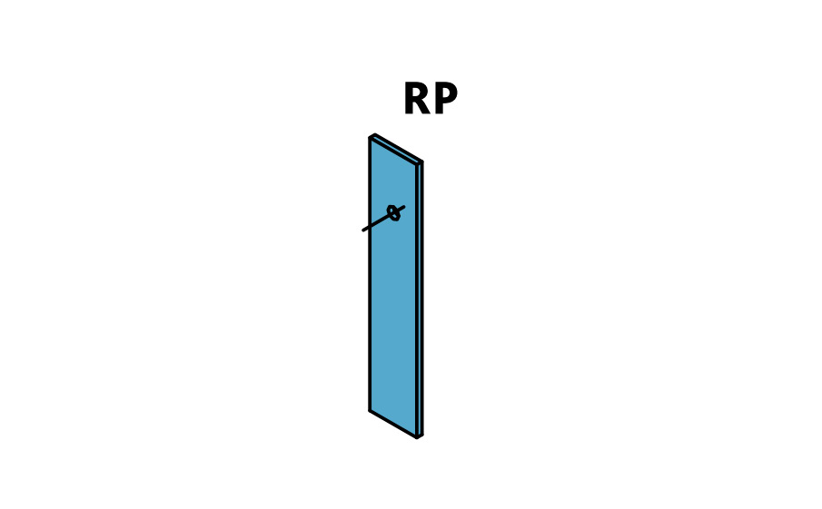 Выравнивающая пластина RP, 230*65*4 мм